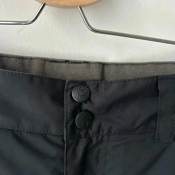 MEC Kids Snow Pants Black Size 14 | Waterproof Insulated Ski Snowboard - Picture 4 of 14